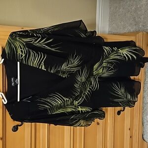City Chic Tropical Blouse